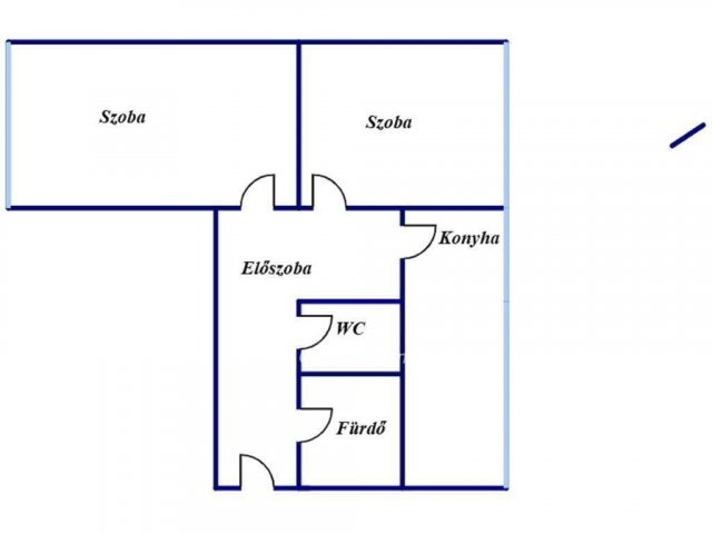 Eladó téglalakás, Egerben 38.99 M Ft, 2 szobás