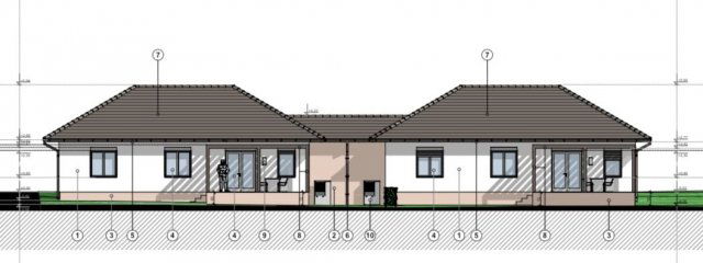 Eladó ikerház, Csörögön 90.9 M Ft, 4 szobás