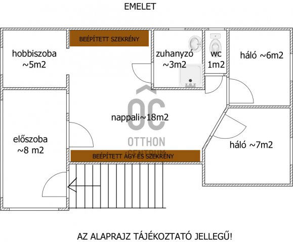 Eladó nyaraló, Érsekcsanádon 65 M Ft, 3 szobás