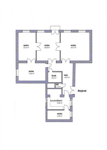 Eladó téglalakás, Budapesten, VIII. kerületben 129 M Ft