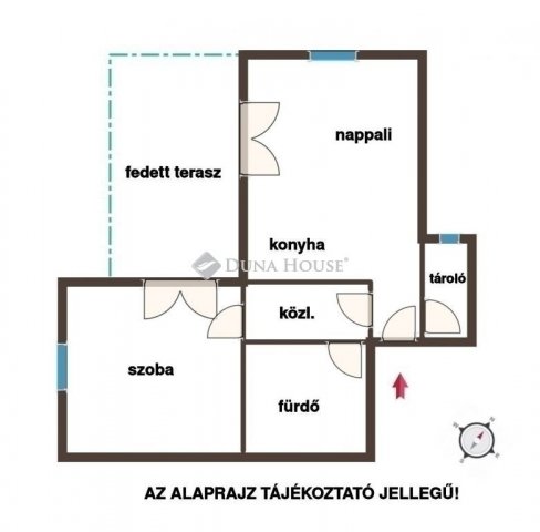 Eladó téglalakás, Dunaharasztin 70.905 M Ft, 2 szobás