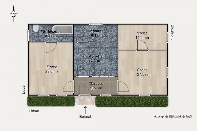 Eladó családi ház, Badacsonytördemicen 79.9 M Ft, 3 szobás