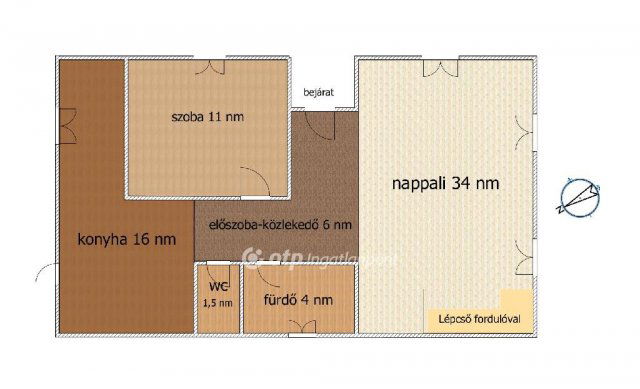 Eladó családi ház, Bugyin 94.9 M Ft, 4 szobás