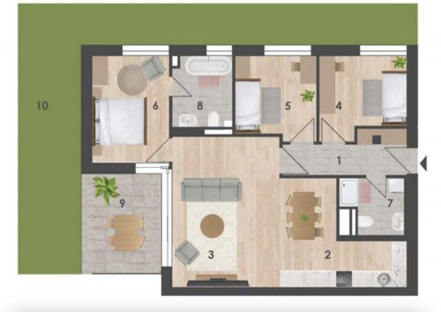 Eladó téglalakás, Budapesten, XIV. kerületben 165 M Ft, 4 szobás