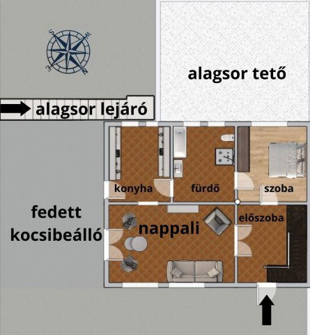 Eladó családi ház, Érden 94.9 M Ft, 3 szobás