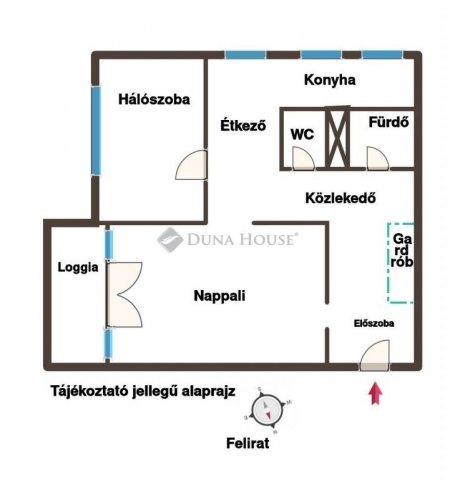 Eladó téglalakás, Halásztelken 64.9 M Ft, 2 szobás