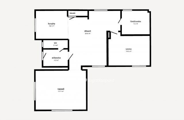 Eladó családi ház, Poroszlón 112.99 M Ft, 4 szobás