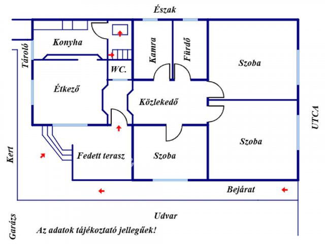 Eladó családi ház, Kaposváron 90 M Ft, 2+1 szobás