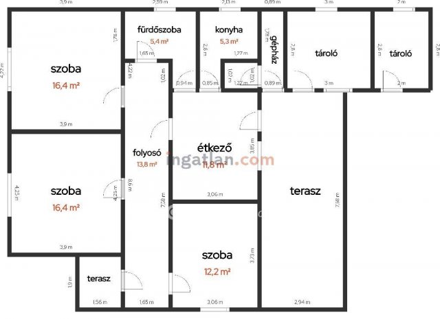 Eladó családi ház, Tiszakécskén 29.5 M Ft, 3 szobás