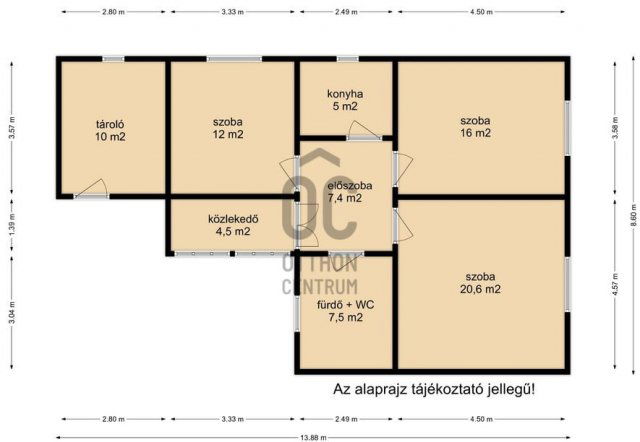 Eladó családi ház, Szilvágyon 28 M Ft, 3 szobás