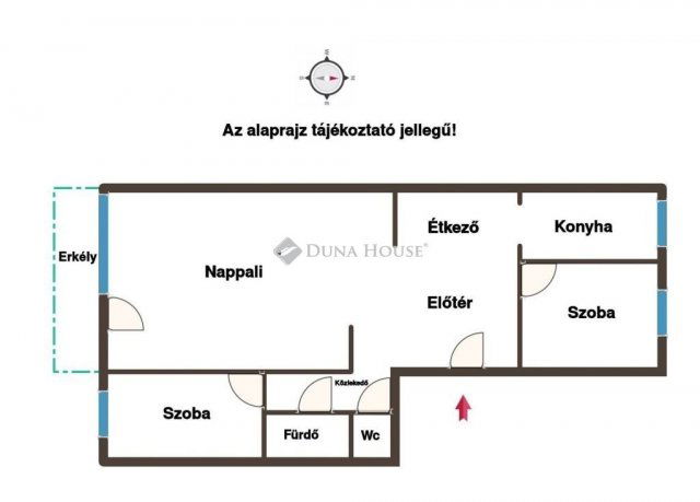 Eladó téglalakás, Nagykanizsán 43 M Ft, 3 szobás