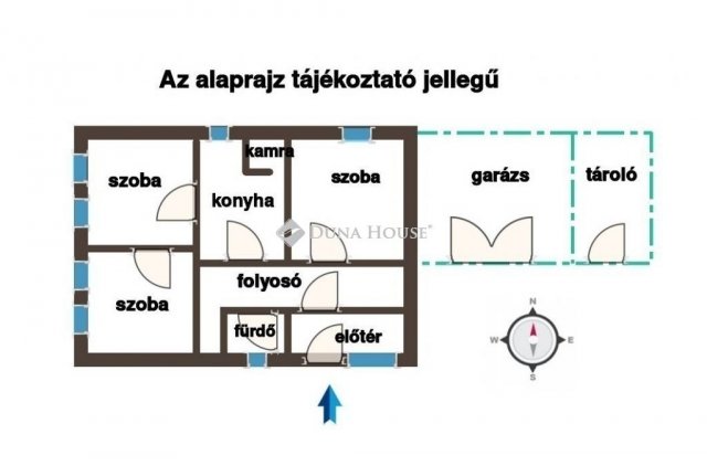 Eladó családi ház, Balatonkenesén 59.5 M Ft, 3 szobás