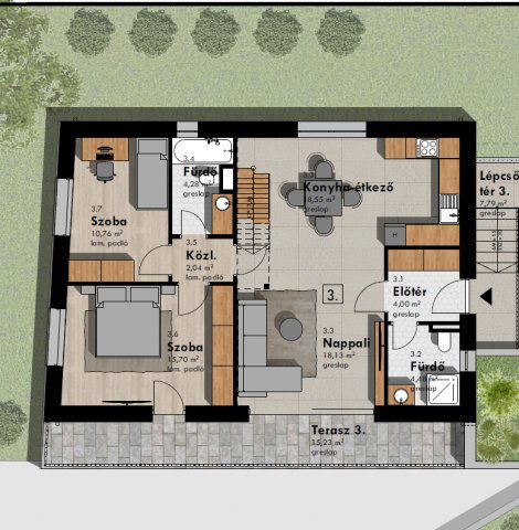 Eladó téglalakás, Pécsett 112.9 M Ft, 4 szobás