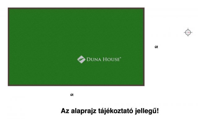 Eladó telek, Úrin, Akácfa utcában 21.99 M Ft