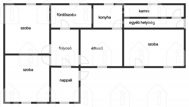 Eladó családi ház, Káváson 24.9 M Ft, 3 szobás