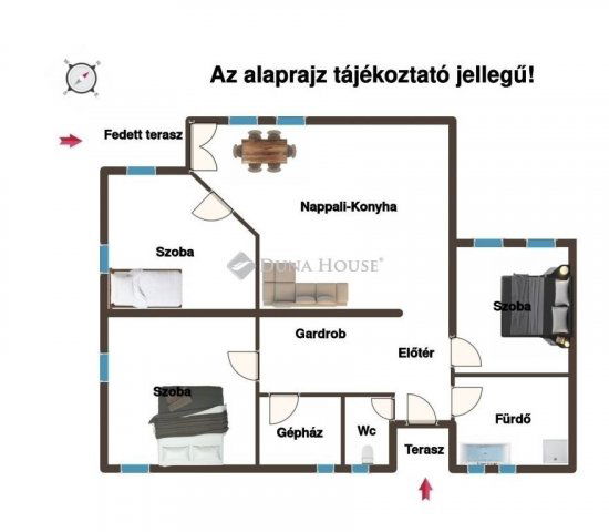 Eladó ikerház, Szigetszentmiklóson 74.9 M Ft, 4 szobás