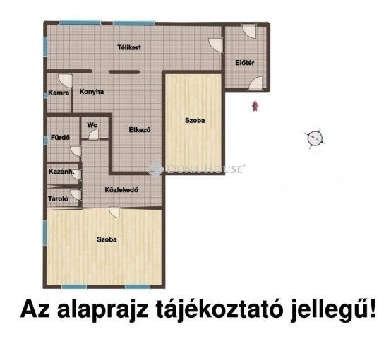 Eladó téglalakás, Budapesten, XVII. kerületben 80 M Ft, 2 szobás