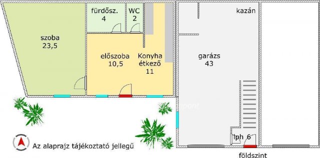 Eladó ikerház, Pilisvörösváron 98 M Ft, 3 szobás