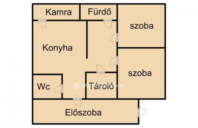 Eladó családi ház, Nyíregyházán 51.999 M Ft, 2 szobás