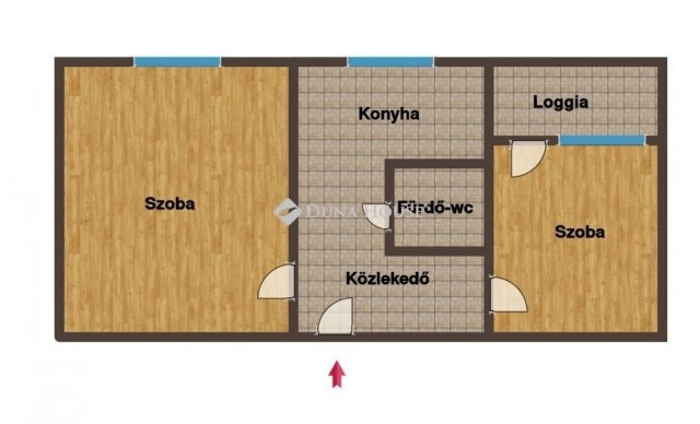 Eladó panellakás, Szegeden 45 M Ft, 1+1 szobás