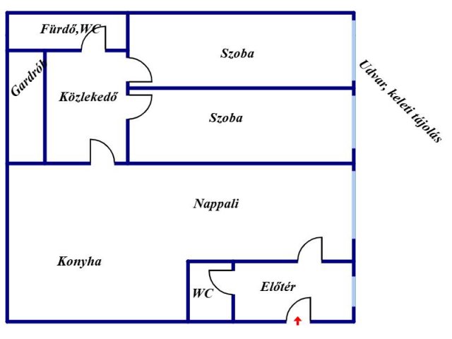 Kiadó téglalakás, albérlet, Nyíregyházán 160 E Ft / hó
