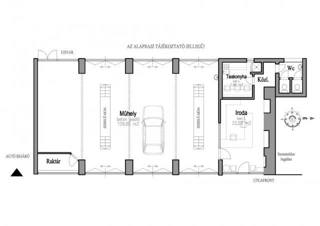 Eladó ipari ingatlan, Hódmezővásárhelyen 59.9 M Ft