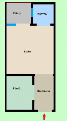 Eladó téglalakás, Budapesten, VIII. kerületben, Orczy téren