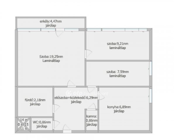 Eladó téglalakás, Szekszárdon 38 M Ft, 1+2 szobás