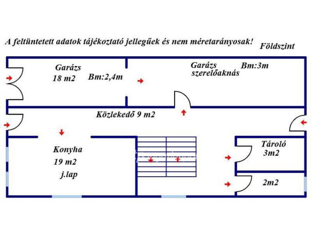 Eladó családi ház, Diósjenőn 64.9 M Ft, 3 szobás