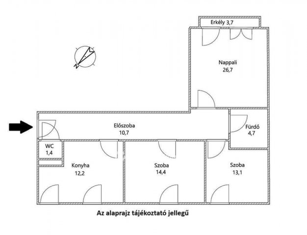 Eladó téglalakás, Budapesten, XIX. kerületben 86.9 M Ft