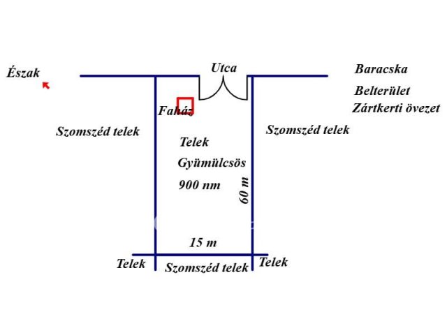Eladó telek, Baracskán 13.4 M Ft / költözzbe.hu