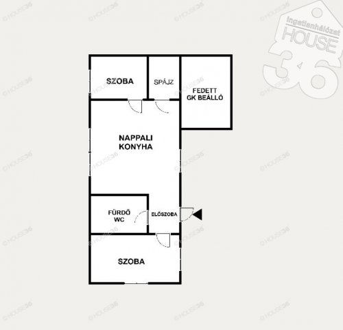 Eladó családi ház, Kecskeméten 39.9 M Ft, 3 szobás