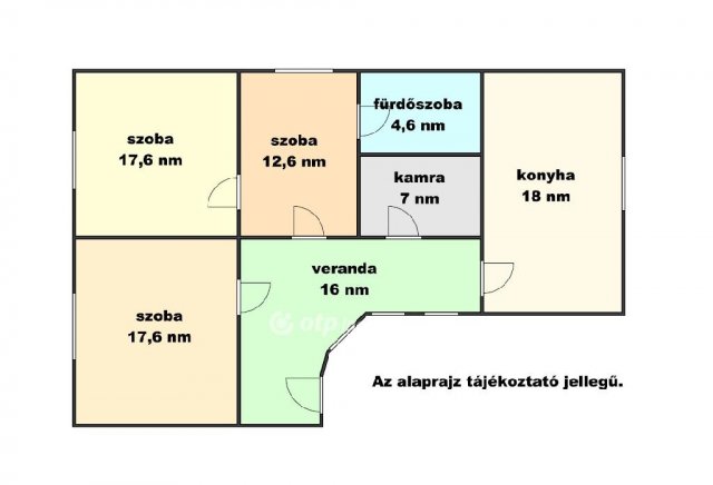 Eladó családi ház, Gyomaendrődön 21.5 M Ft, 3 szobás