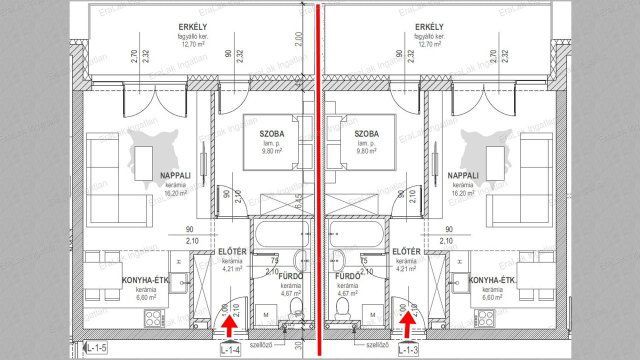 Eladó téglalakás, Győrött 48.27 M Ft, 1+1 szobás