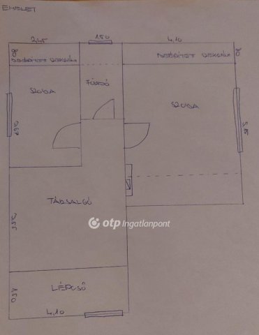 Eladó családi ház, Bakonyszentlászlón 75 M Ft, 3 szobás