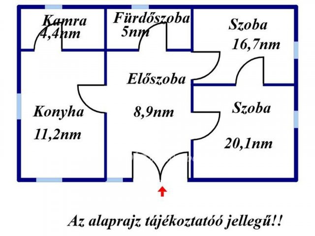 Eladó családi ház, Gyöngyössolymoson 42.8 M Ft, 2 szobás