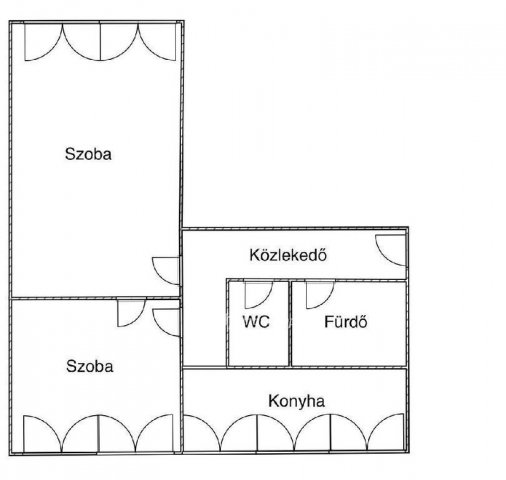 Eladó téglalakás, Egerben 44 M Ft, 2 szobás