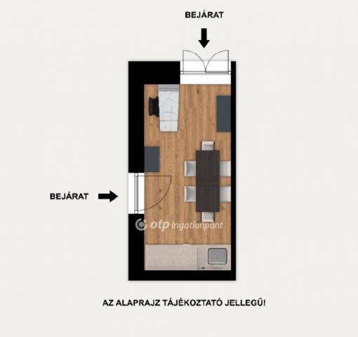 Eladó téglalakás, Budapesten, XIV. kerületben 10 M Ft, 1 szobás