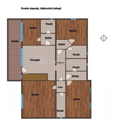 Eladó családi ház, Szentendrén 129 M Ft, 10 szobás