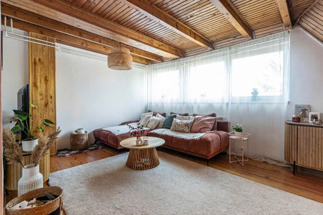 Eladó téglalakás, Pomázon 69.9 M Ft, 2 szobás