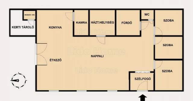 Eladó családi ház, Márkón 145 M Ft, 4 szobás