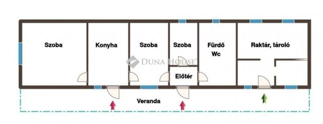 Eladó családi ház, Vácrátóton 33.5 M Ft, 3 szobás
