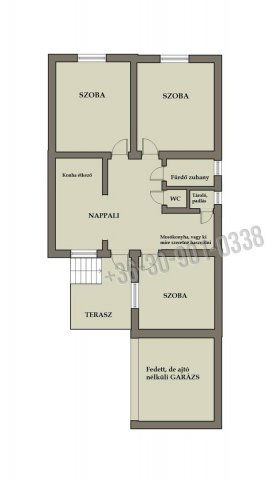 Eladó családi ház, Lőrinciben 58 M Ft, 3 szobás