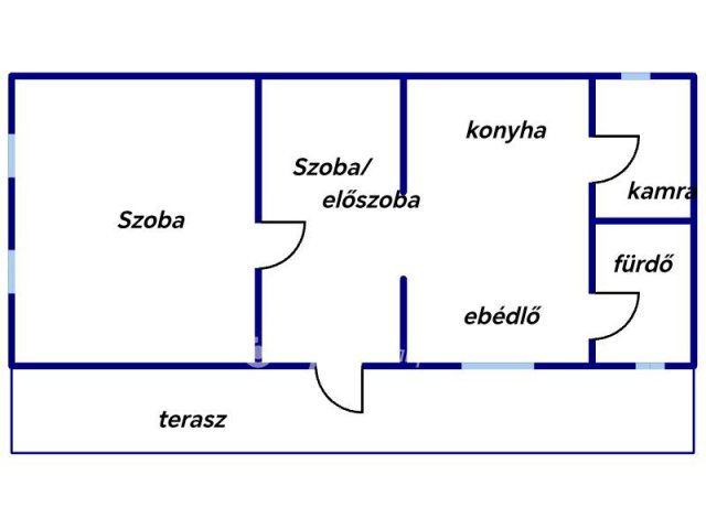 Eladó családi ház, Vécsen 8.5 M Ft, 2 szobás
