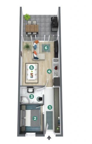 Eladó nyaraló, Balatonszemesen 79.9 M Ft, 2 szobás