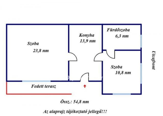 Eladó családi ház, Kisújszálláson 10.5 M Ft, 2 szobás