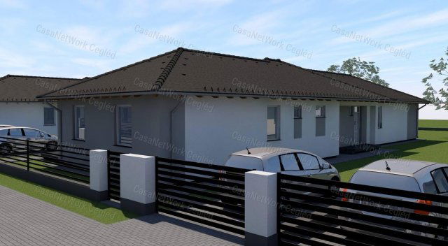 Eladó ikerház, Újszászon 86.51 M Ft, 4 szobás