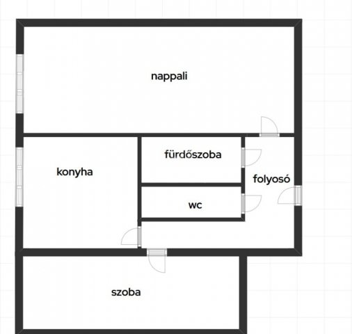 Eladó téglalakás, Zalaegerszegen 40.5 M Ft, 2 szobás