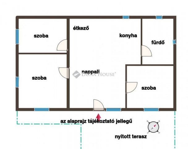 Eladó családi ház, Tápióságon 65 M Ft, 4 szobás