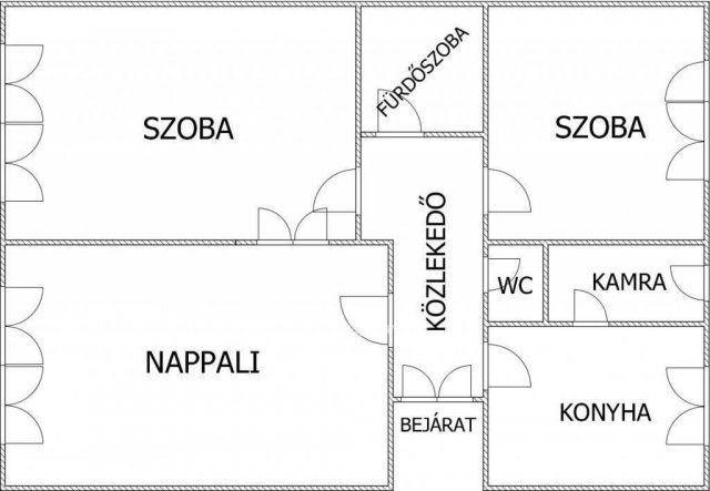Eladó téglalakás, Egerben 66 M Ft, 3 szobás